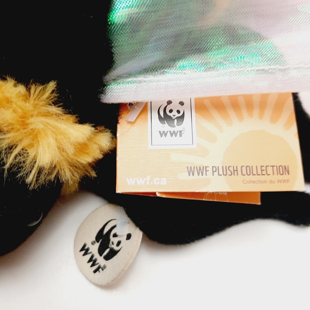 π New - WWF Bumble / Honey Bee Plush Soft Kids Toy World Wildlife Fund - Picture 13 of 13